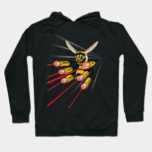 Killer Bee with Laser Legs Hoodie